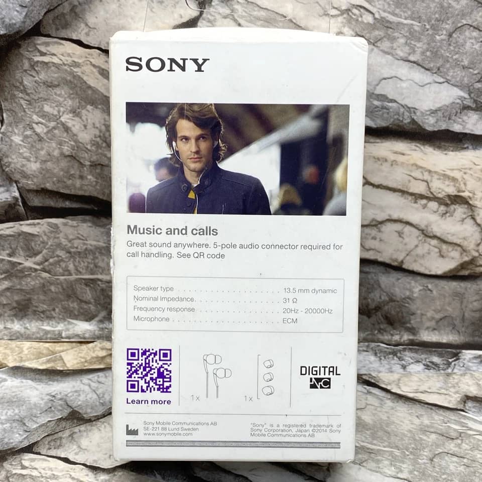 Sony MDR-NC31EM Headphones & Earbuds Black New