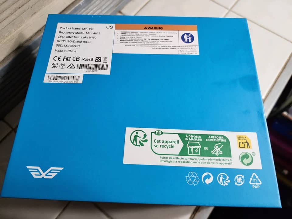 GEEKOM Air12 Computers New