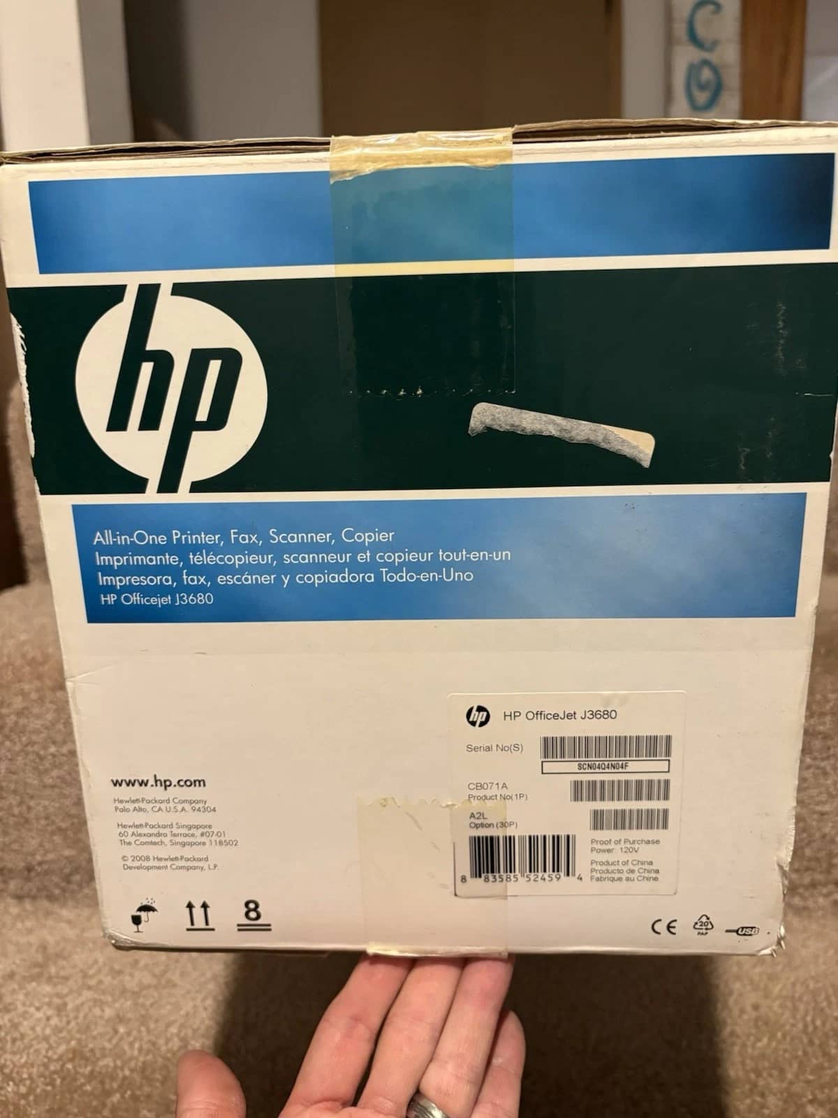 HP Officejet J3680 Printers New