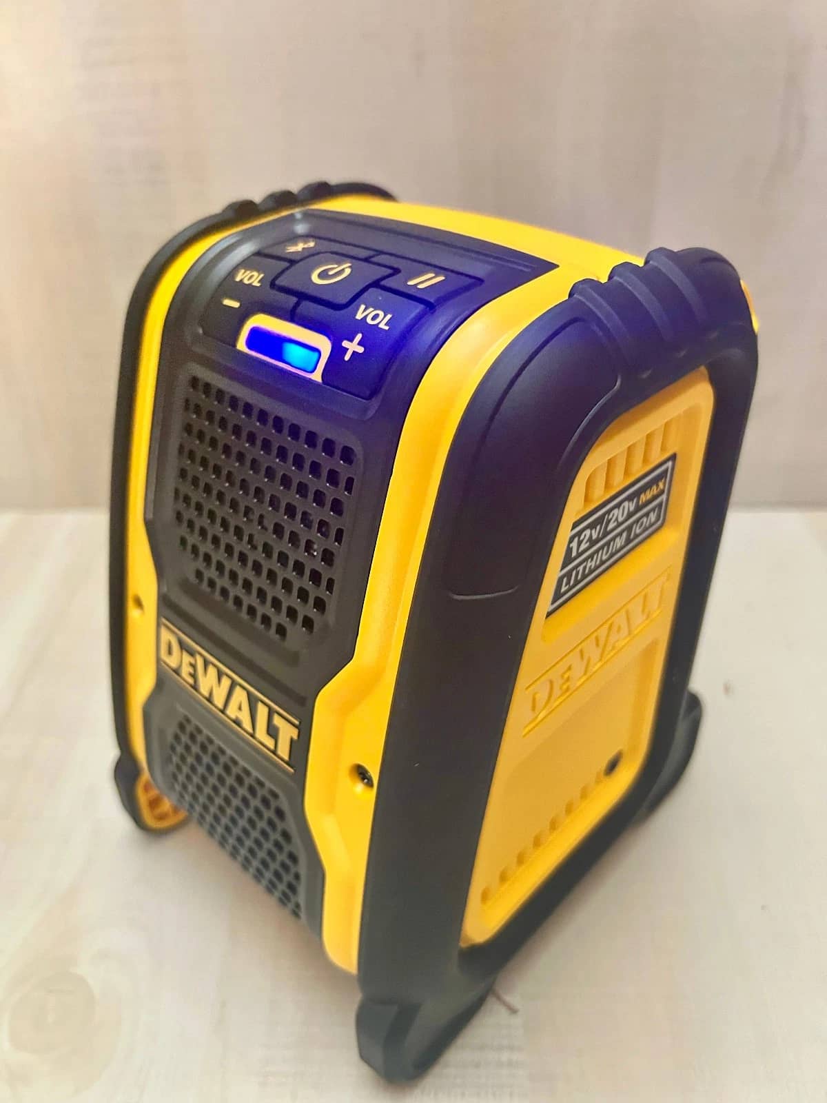 DEWALT DCR006 Portable Bluetooth Speakers Yellow Refurbished - Excellent