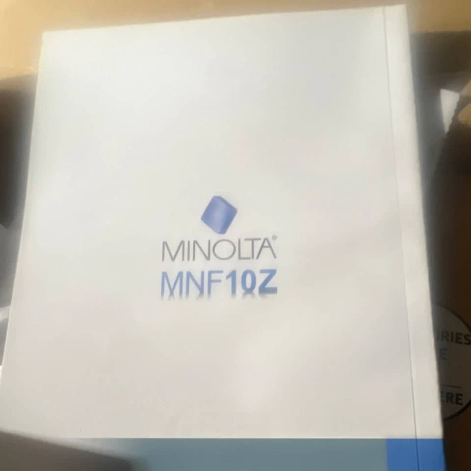 Minolta MNF10Z Digital Cameras Black New Body Only