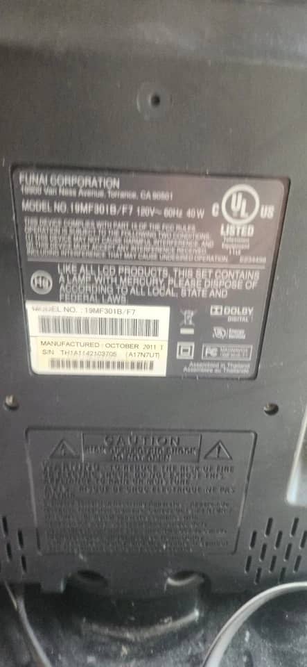 Magnavox BLAUPUNKT BN24H1131BKB TVs