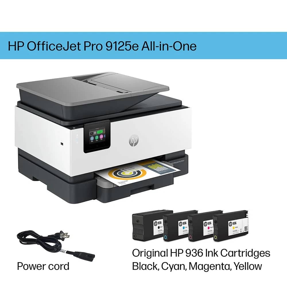 HP OfficeJet Pro 9125e Printers New