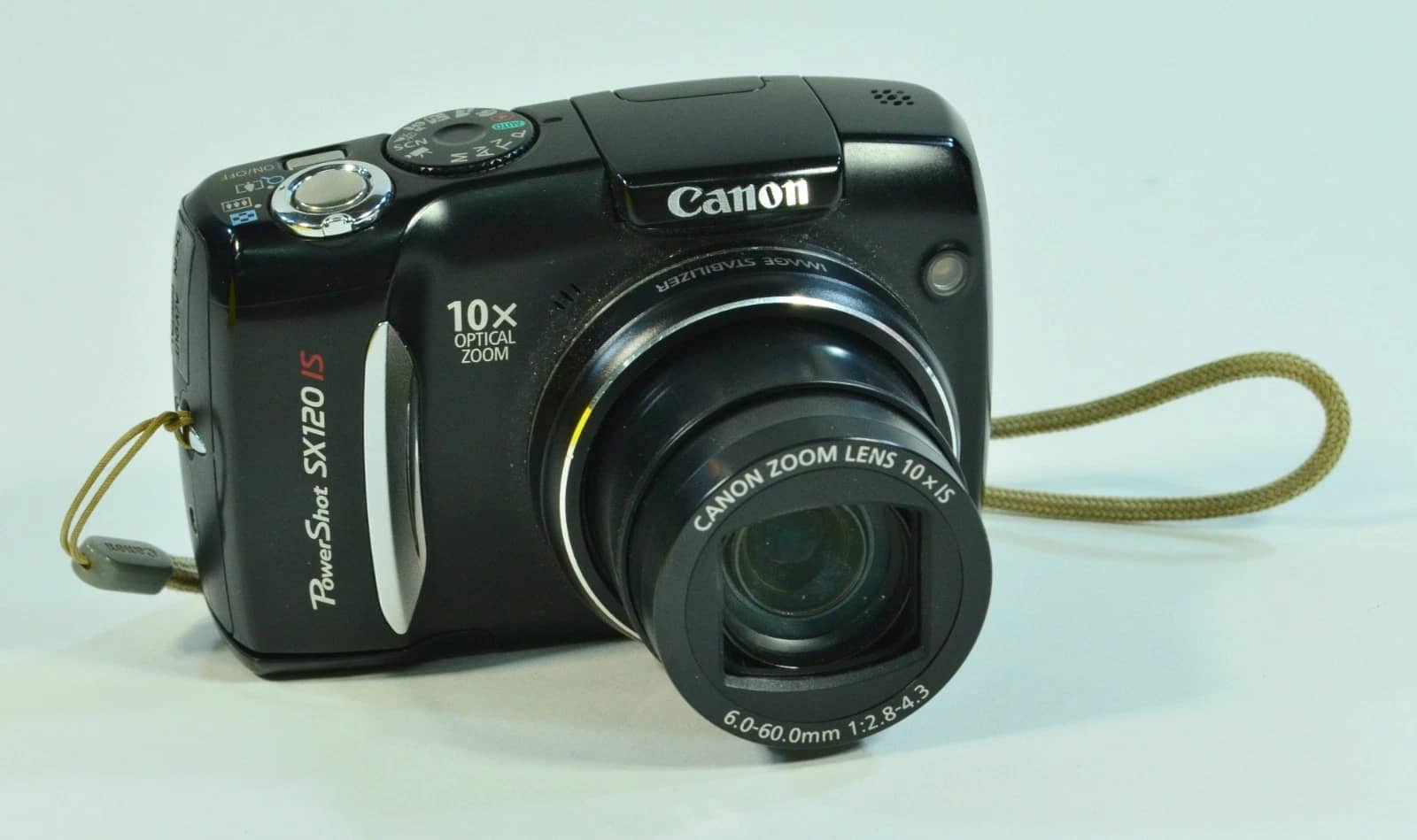 Canon PowerShot SX120 IS Digital Cameras Black New Body Only