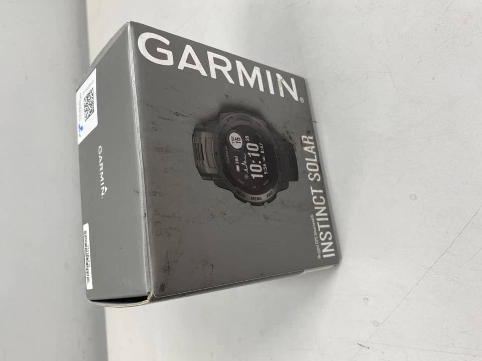 Garmin Instinct Solar Smartwatches Blue 45mm Refurbished - Excellent