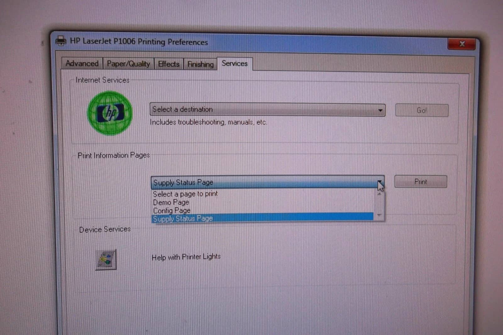 HP Laserjet Pro P1006 Printers Used - Good