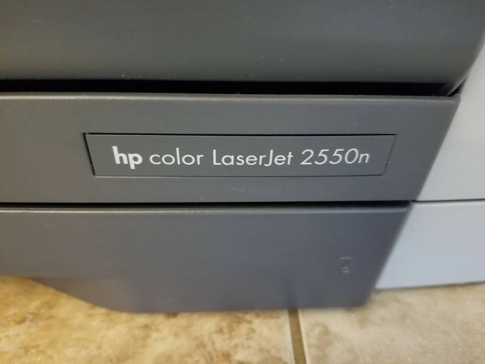 HP 2550n Printers For parts or not working