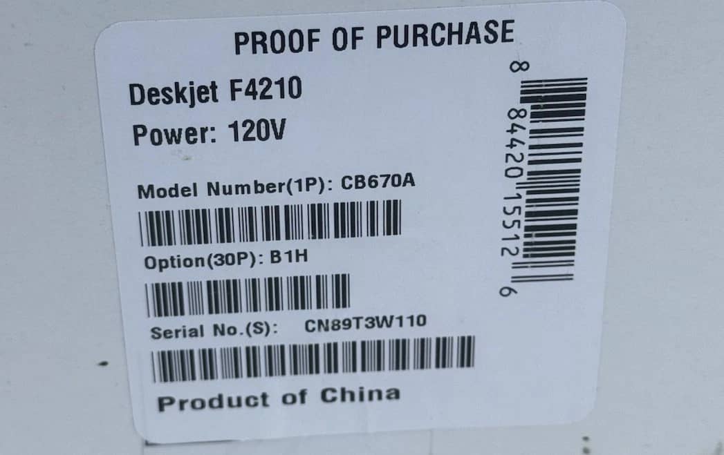 HP f4210 Printers New