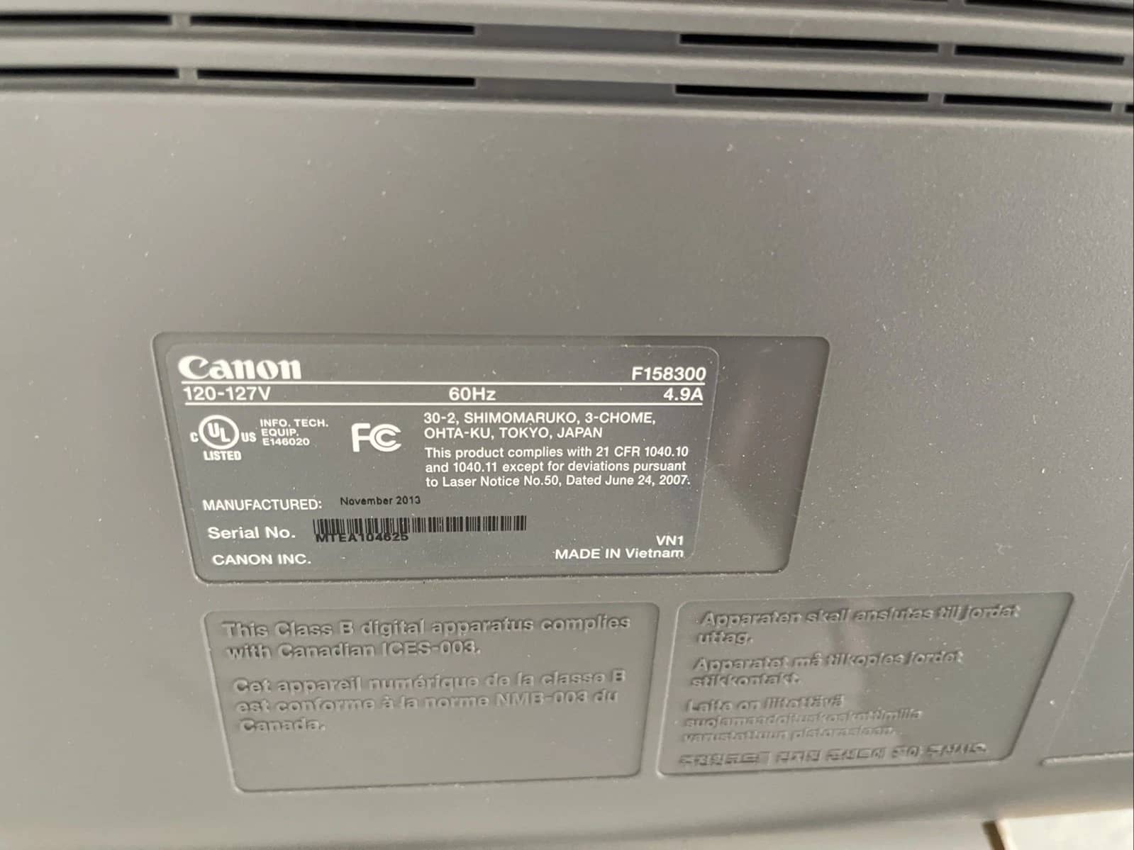 Canon imageCLASS LBP6200d Printers New