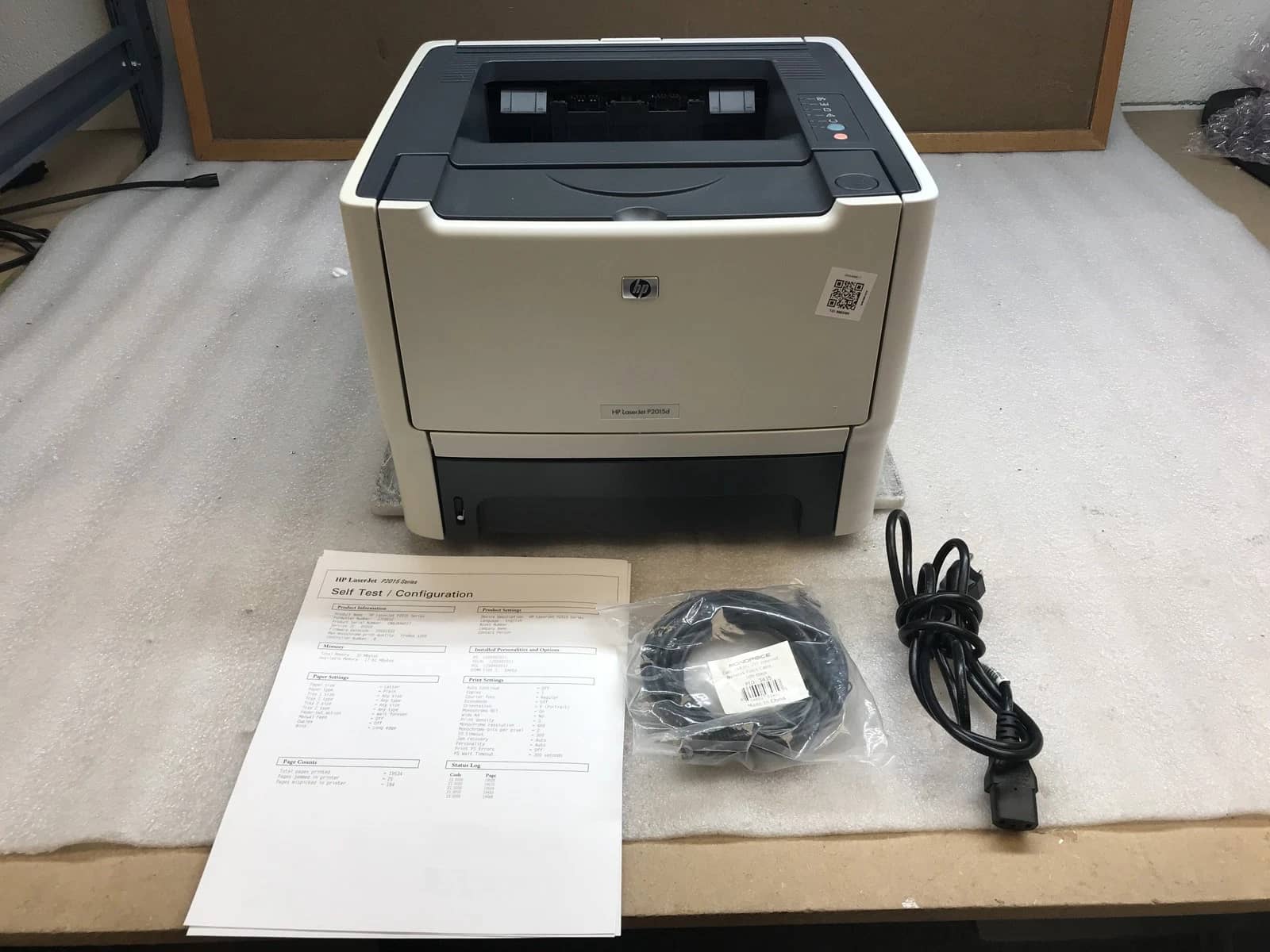 HP P2015d Workgroup Monochrome Laser Prin Printers For parts or not working