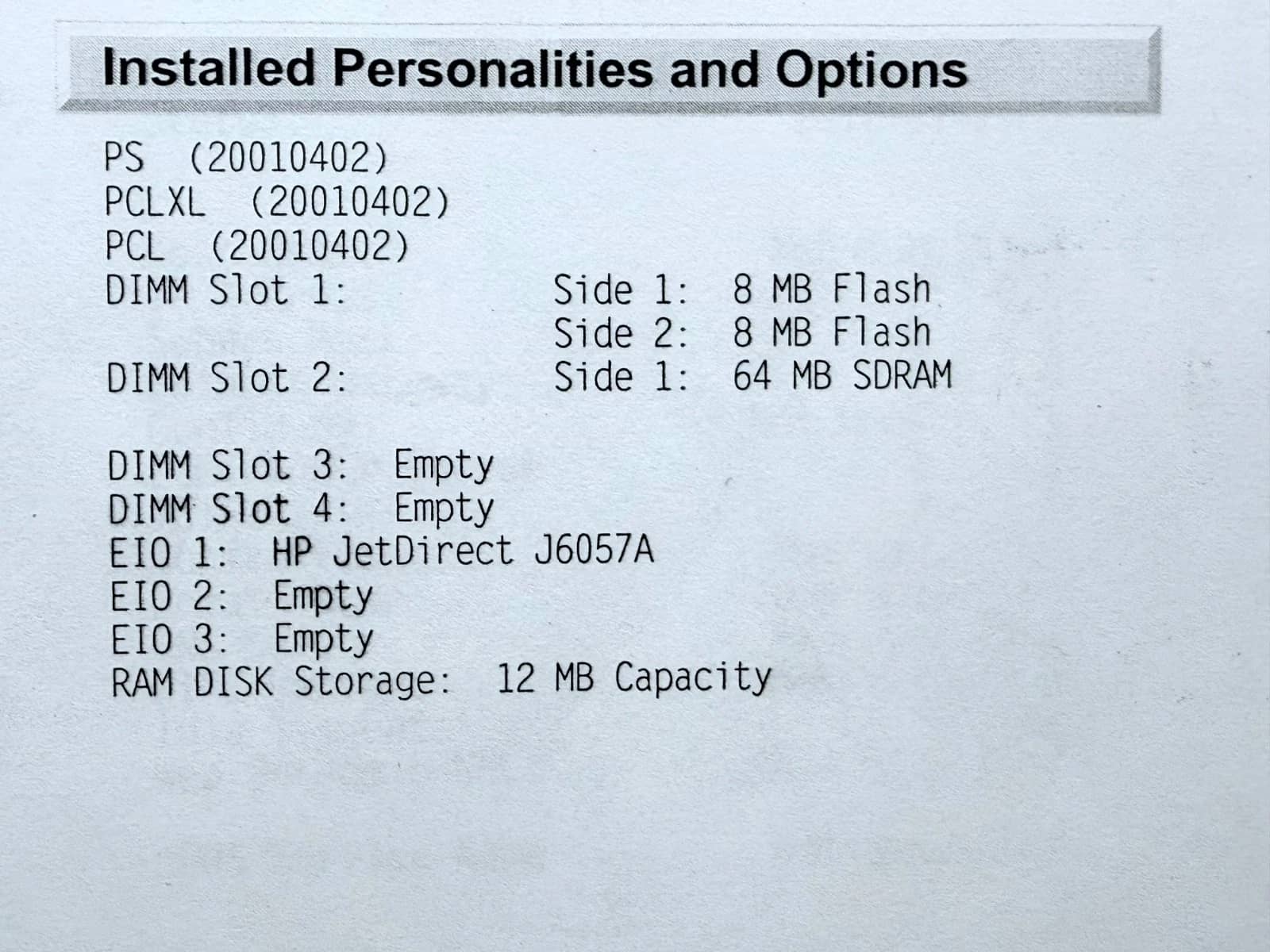 HP LASERJET 9000dn Printers Used - Good