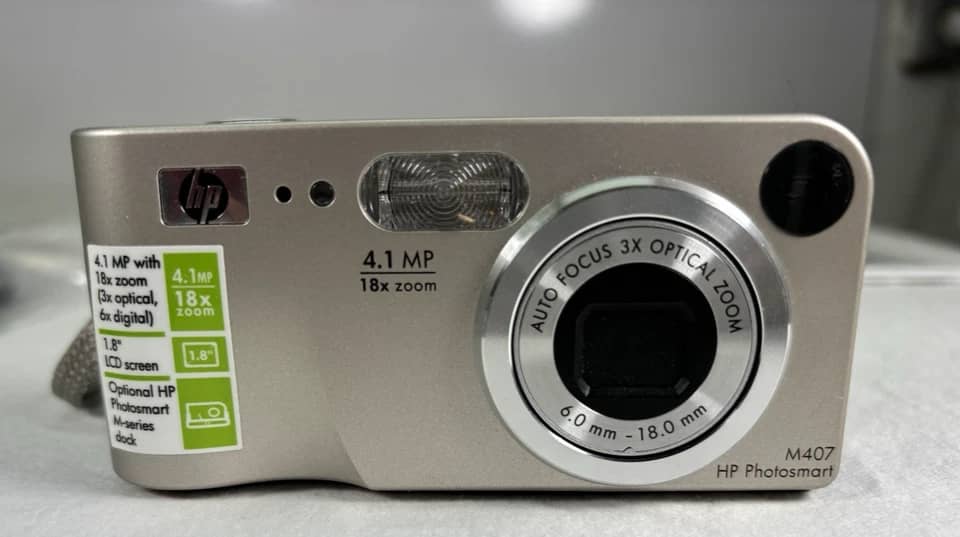 HP Photosmart M407 Digital Cameras Silver Used - Good Body Only