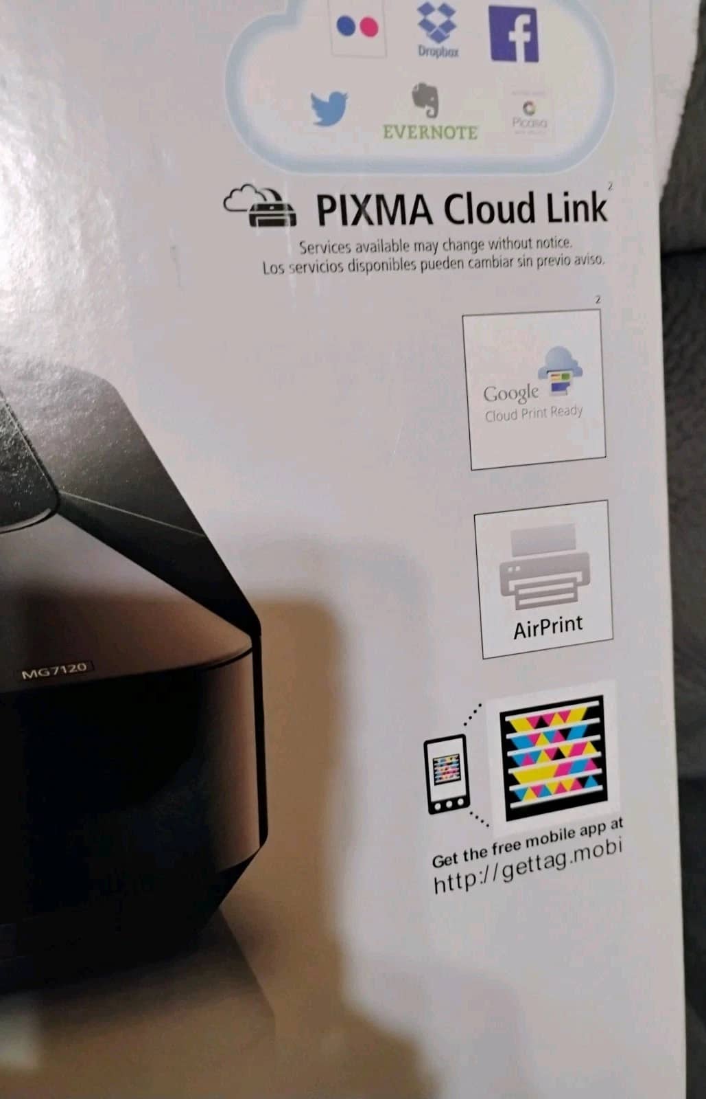 Canon Pixma MG7120 Printers Used - Good