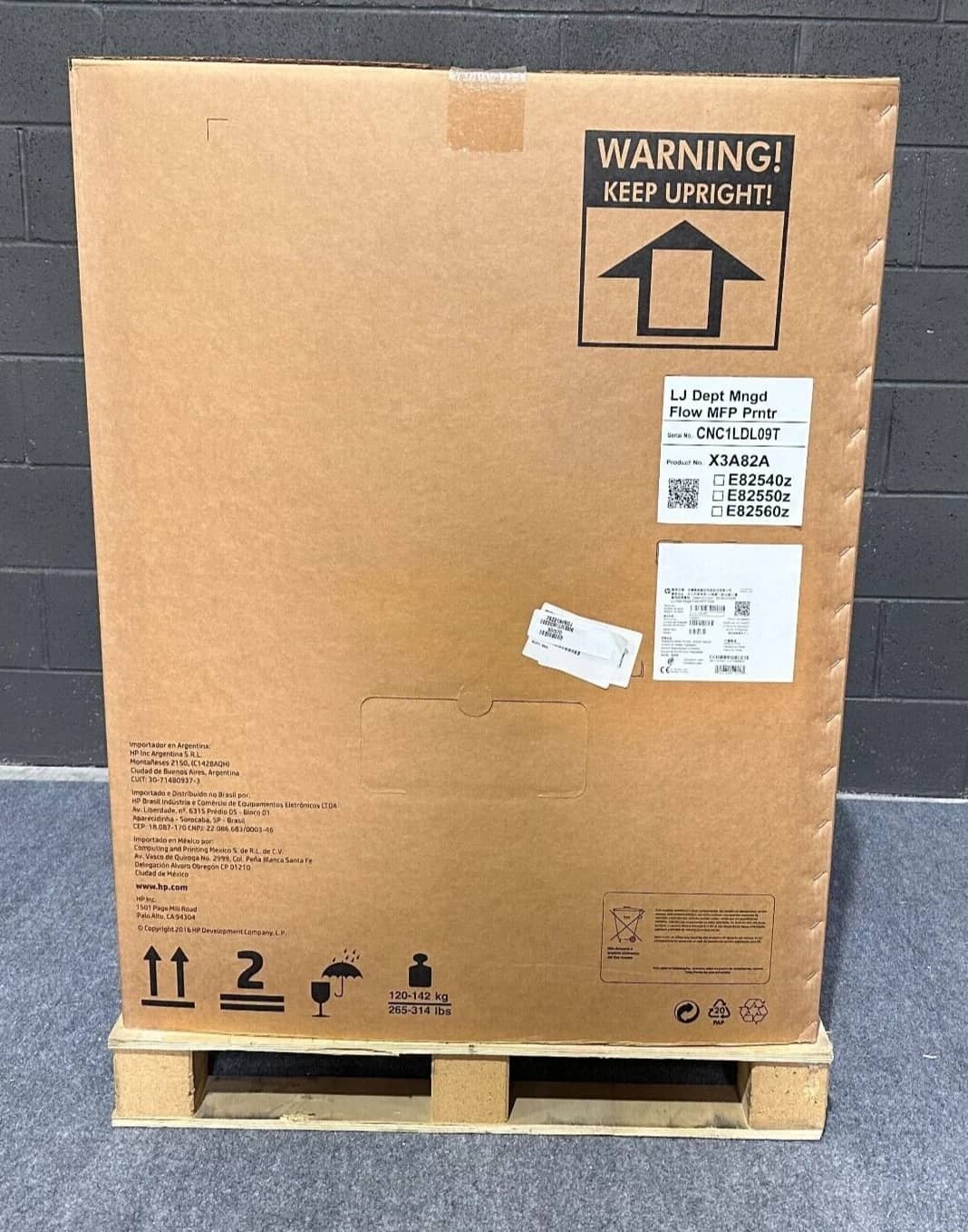HP Laserjet Managed MFP E82550z Printers New