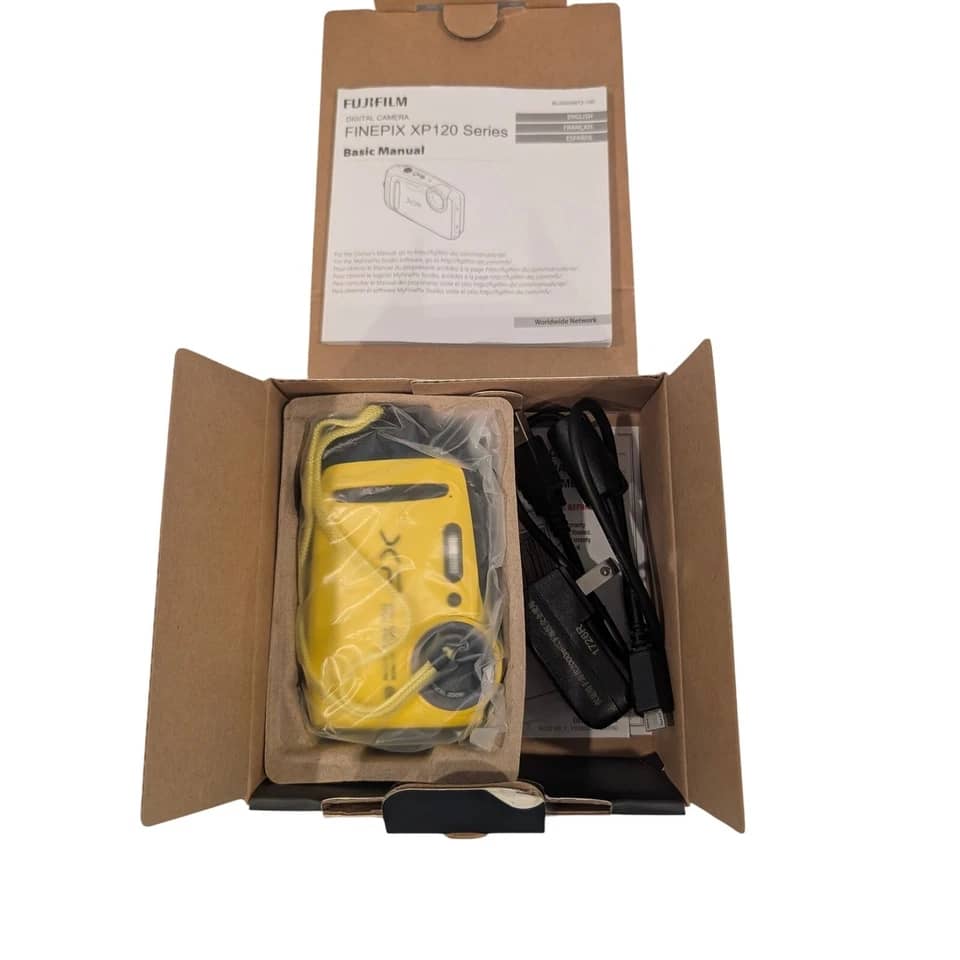 Fujifilm FinePix XP120 Digital Cameras Blue New Body Only