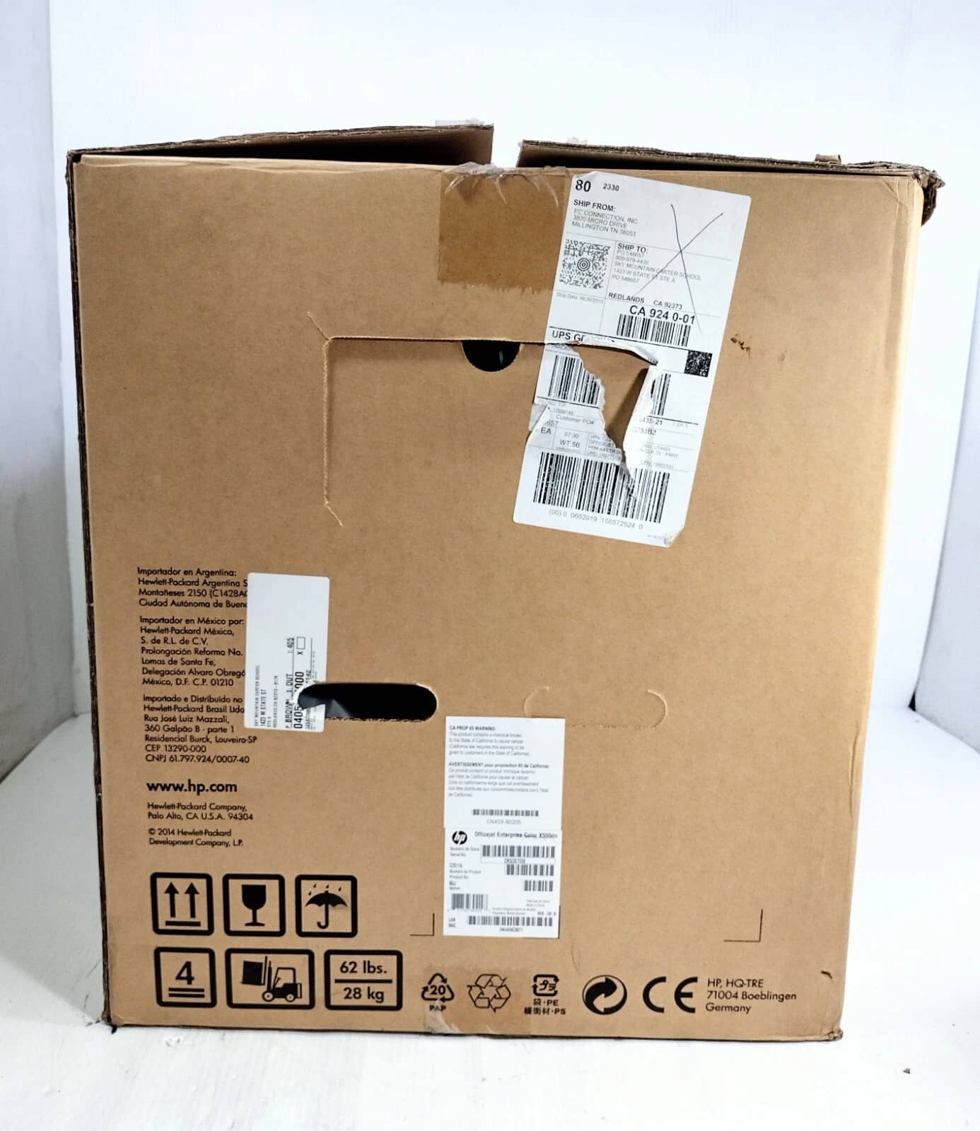 HP x555dn Printers Open-Box Excellent