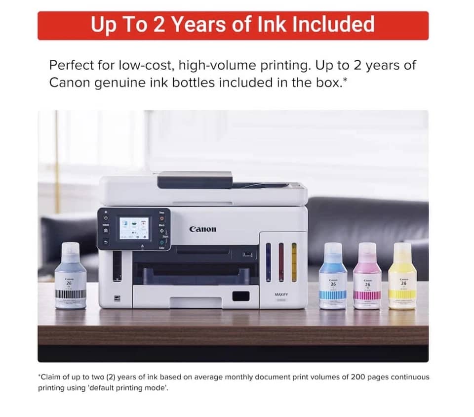 Canon MAXIFY GX6120 Printers New