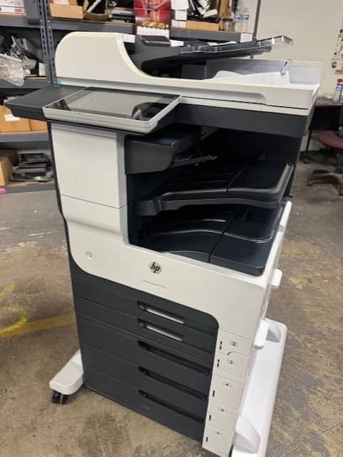 HP LaserJet MFP M725 Printers Used - Good