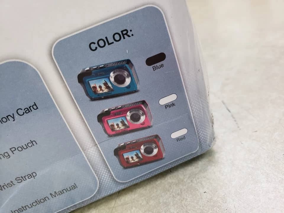 Minolta MN40WP Digital Cameras Blue New Body Only