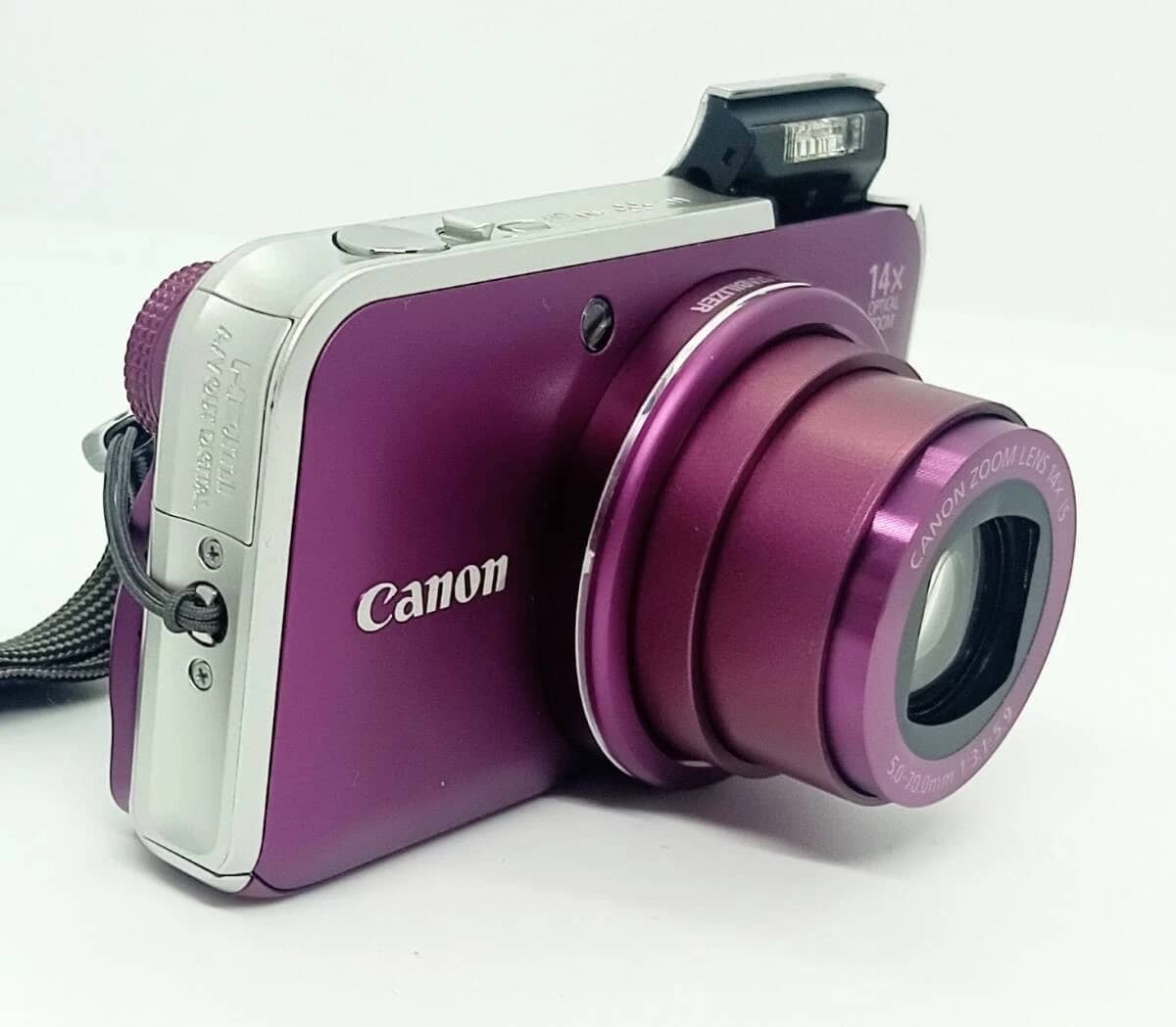 Canon PowerShot SX210IS Digital Cameras Purple New Body Only
