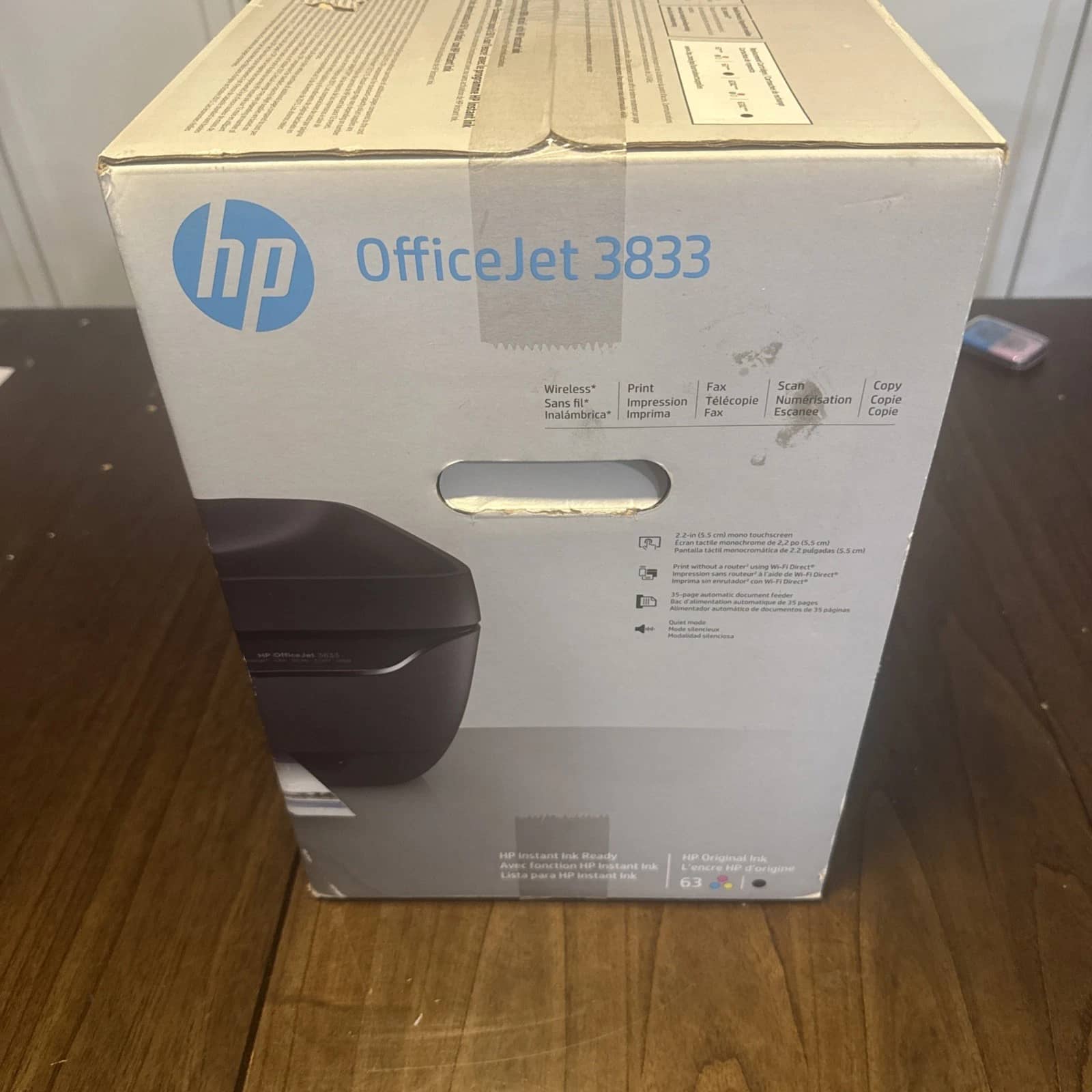 HP Officejet Printer 3833 Printers New