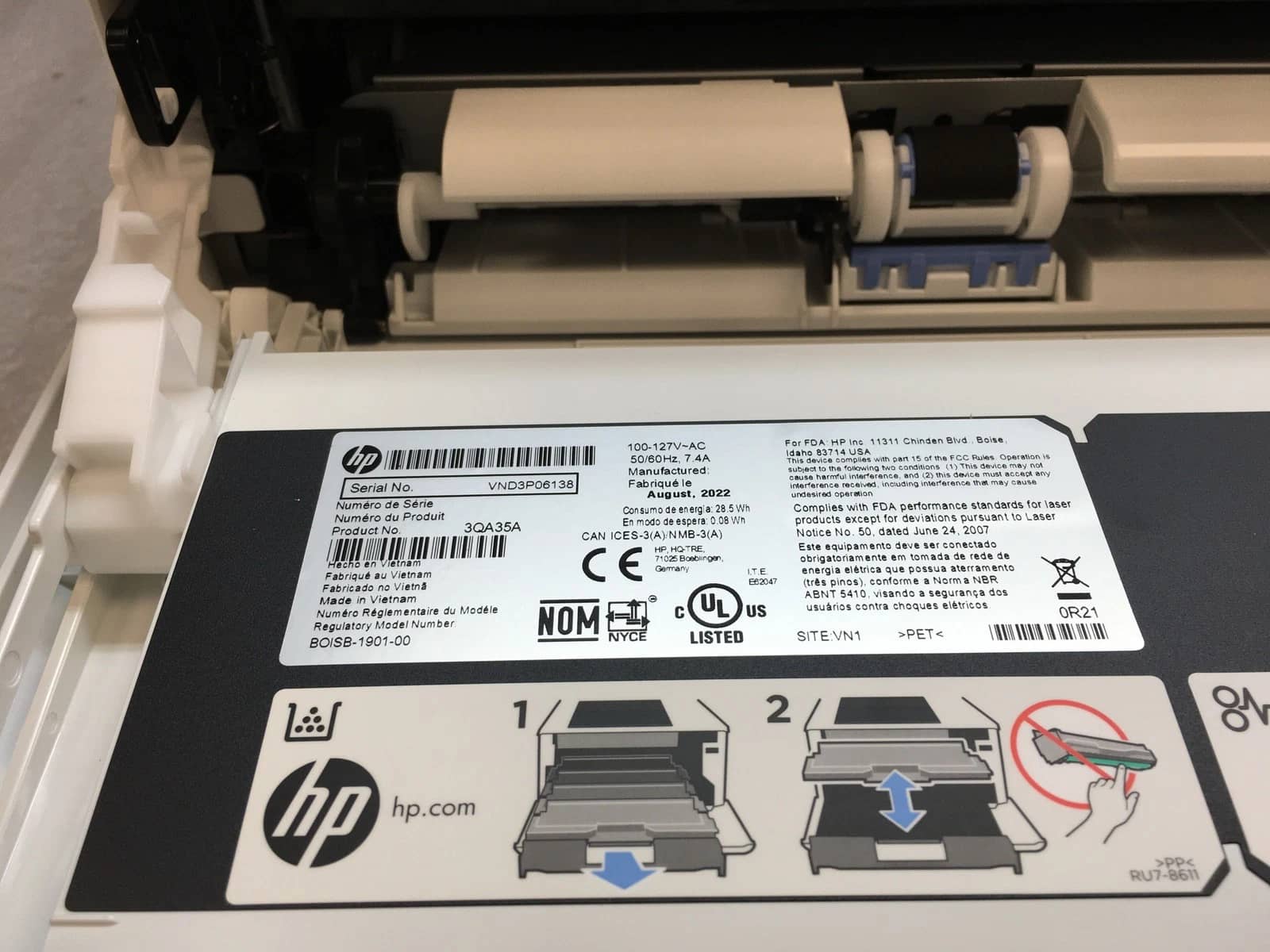 HP Color Managed E45028dn Printers Used - Good