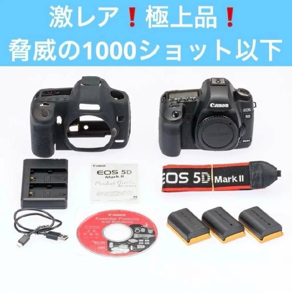 Canon 5D Mark II Digital Cameras Black Used - Good