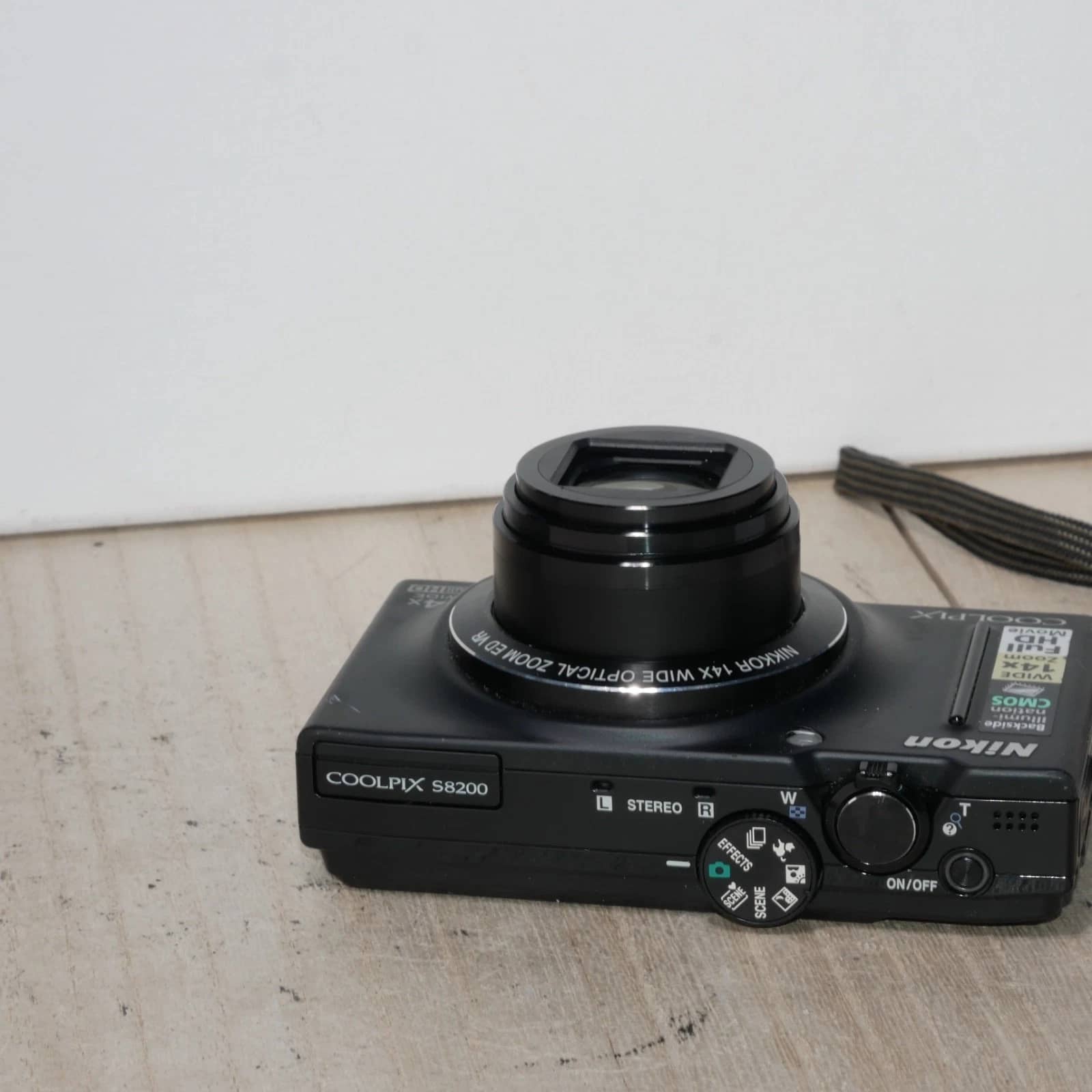 Nikon COOLPIX S8200 Digital Cameras Black New Body Only