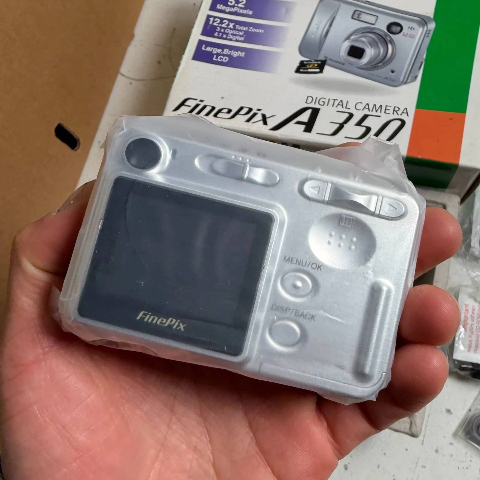 Fujifilm FinePix A350 Digital Cameras Silver Used - Good Body Only