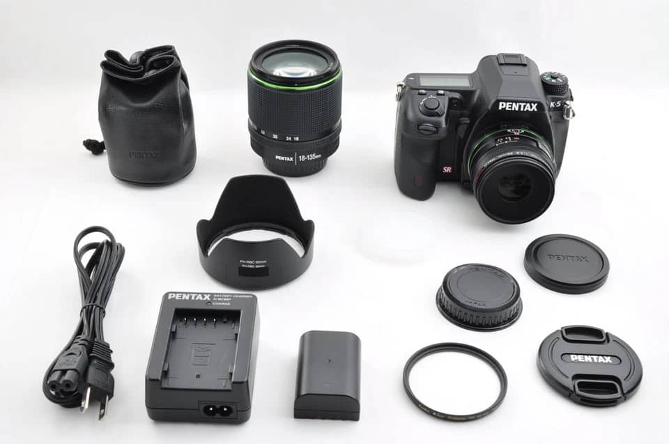 Pentax K-5 Digital Cameras Black New Body Only