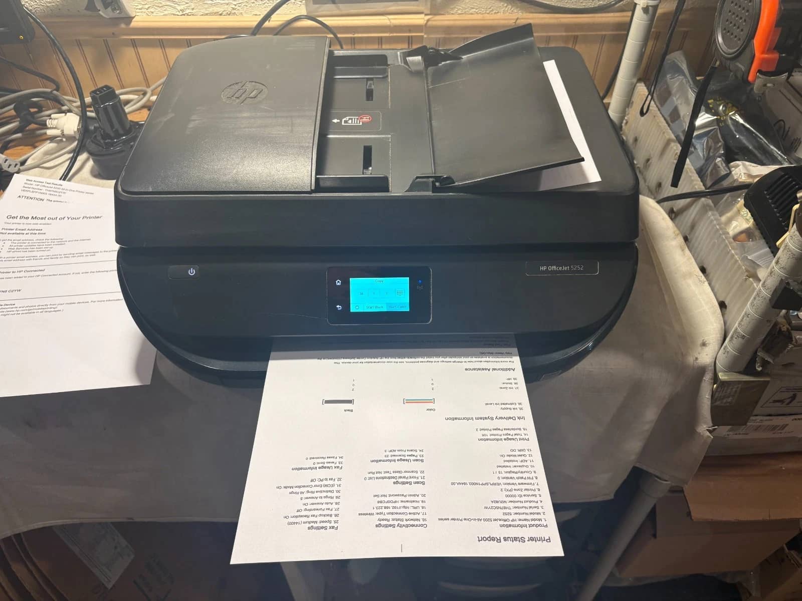 HP color officejet 5252 Printers Used - Good