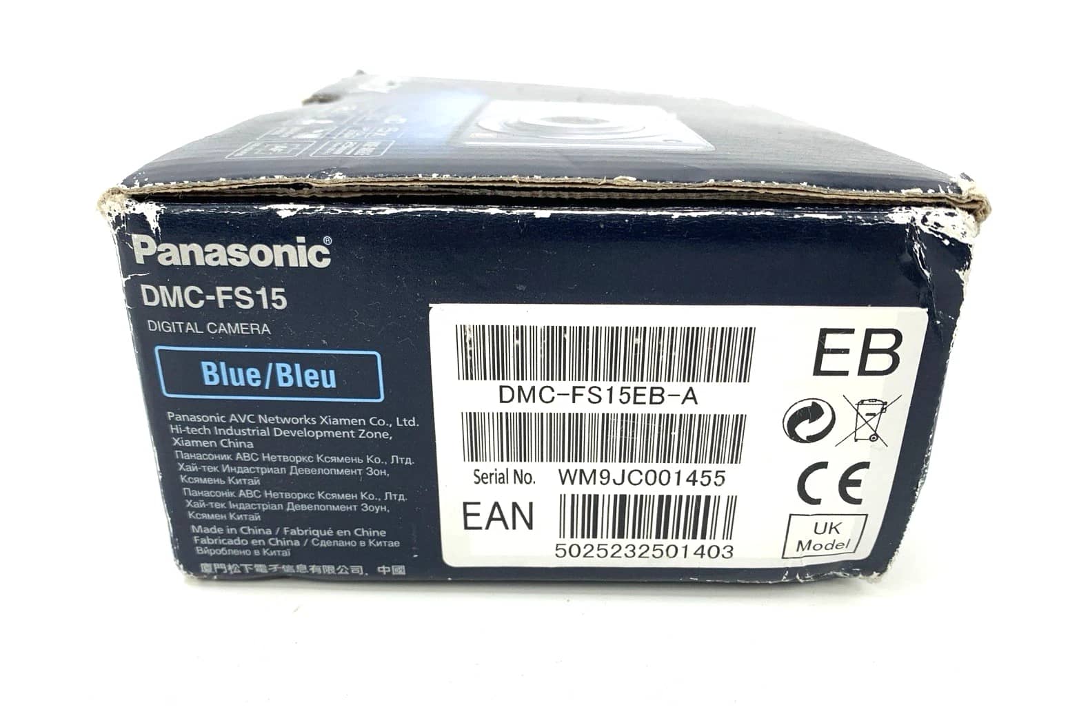 Panasonic LUMIX FS15 Digital Cameras Black New Body Only