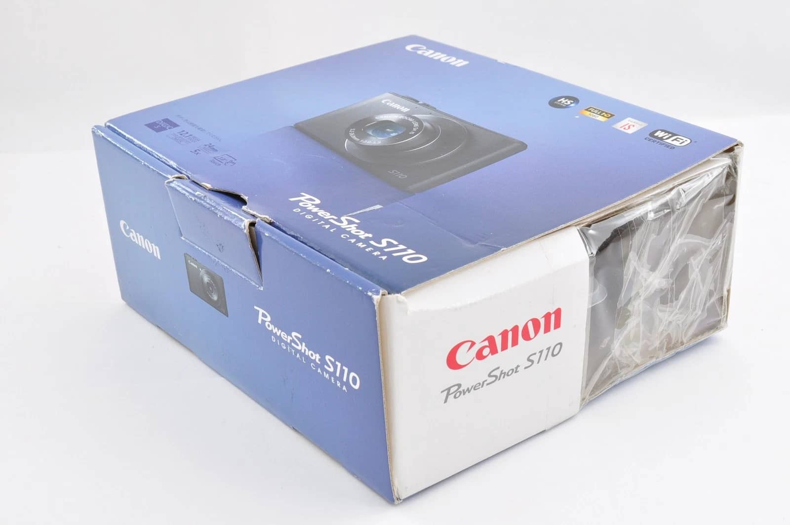 Canon PowerShot S110 Digital Cameras Silver Open-Box Excellent Body Only