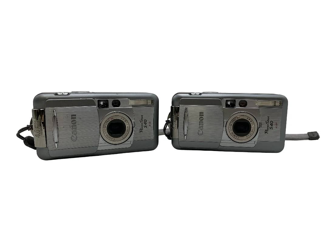 Canon PowerShot S40 Digital Cameras Gray Used - Very Good Body Only