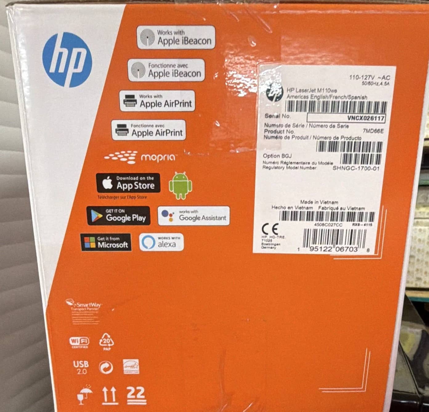HP HP LaserJet M110we Printers Black New