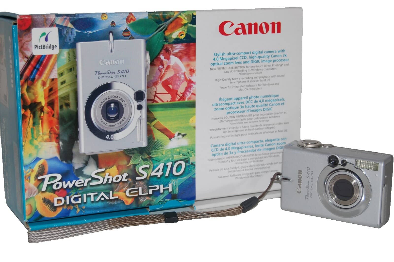Canon PowerShot S100 Digital Cameras Silver New Body Only