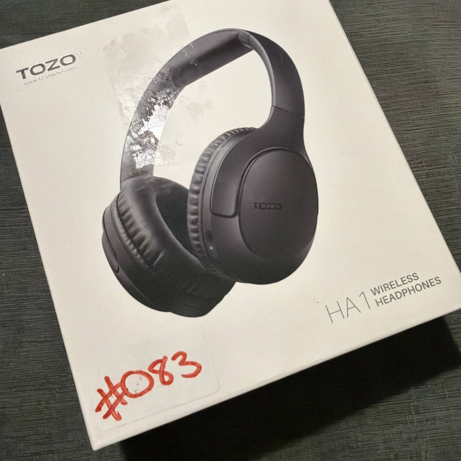 TOZO HA1 Headphones & Earbuds Black New