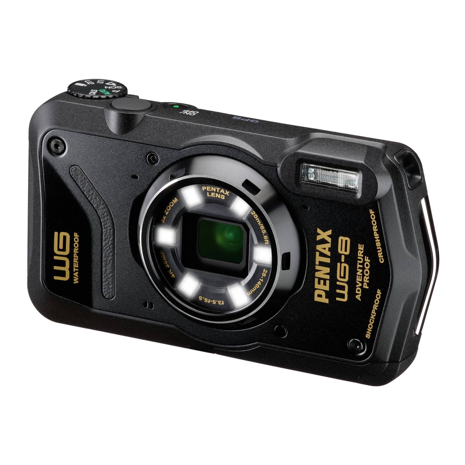 Pentax WG-8 Digital Cameras Green New Body Only