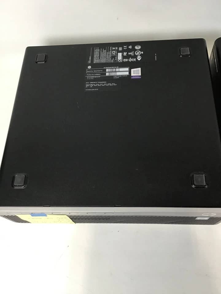 HP EliteDesk 800 G4 SFF Computers 256GB DDR4 Refurbished - Excellent