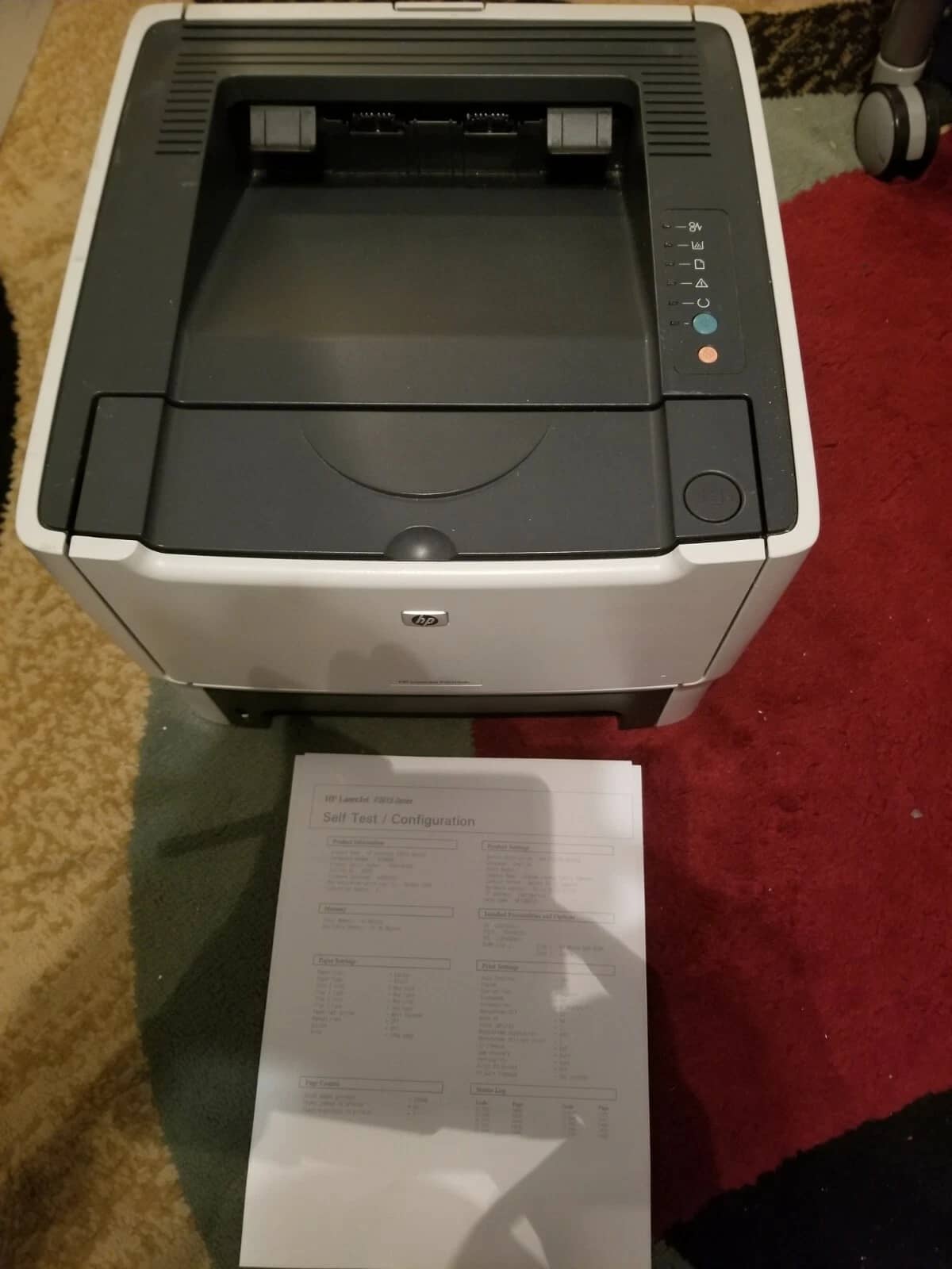 HP P2015dn Printers Black Used - Good