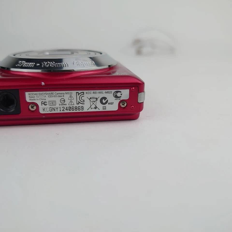 Kodak M522 Digital Cameras Black New Body Only