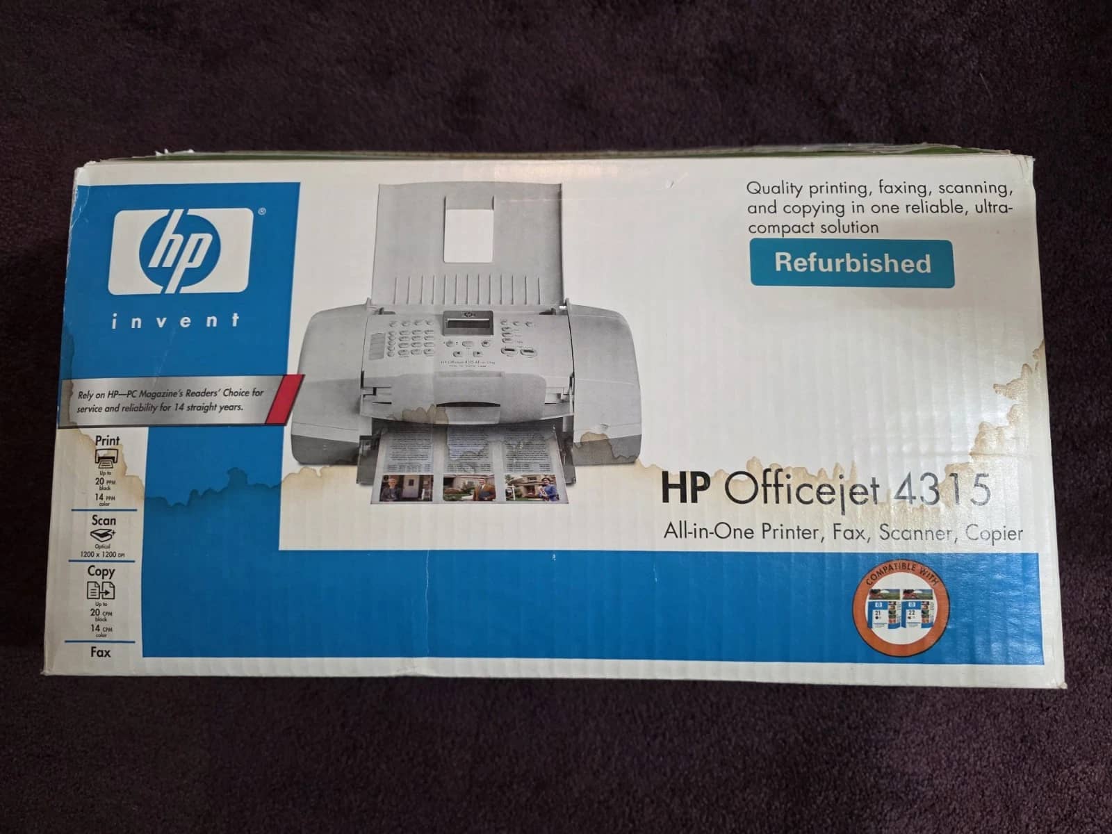 HP OfficeJet 4315 Printers Used - Good