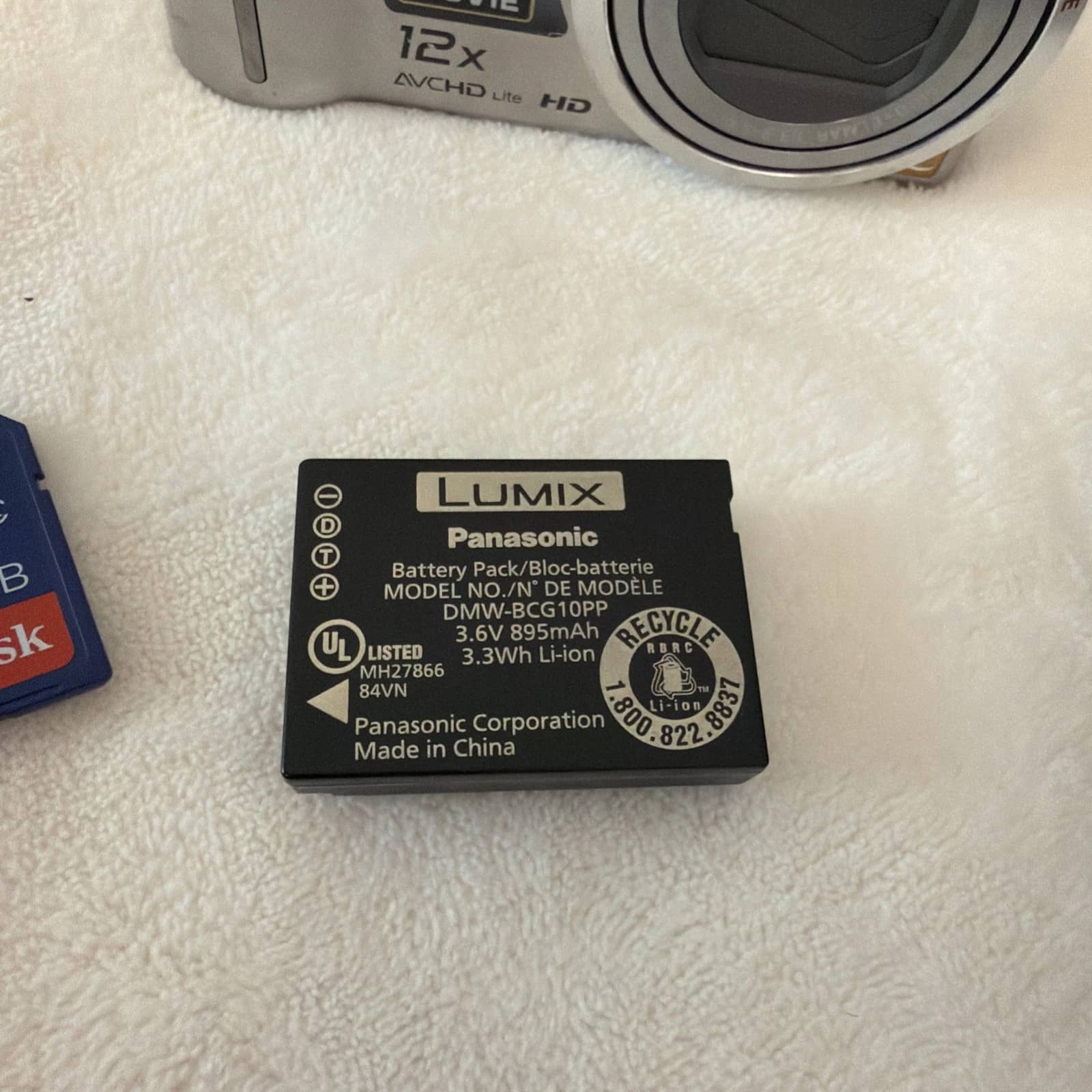 Panasonic LUMIX ZS3 Digital Cameras Black Refurbished - Excellent Body Only