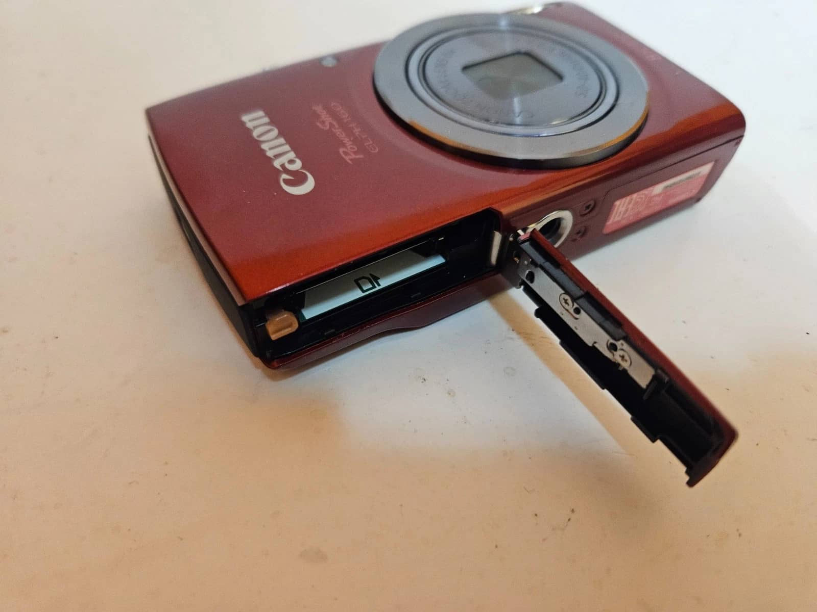 Canon PowerShot ELPH 160 Digital Cameras Red Used - Good Body Only