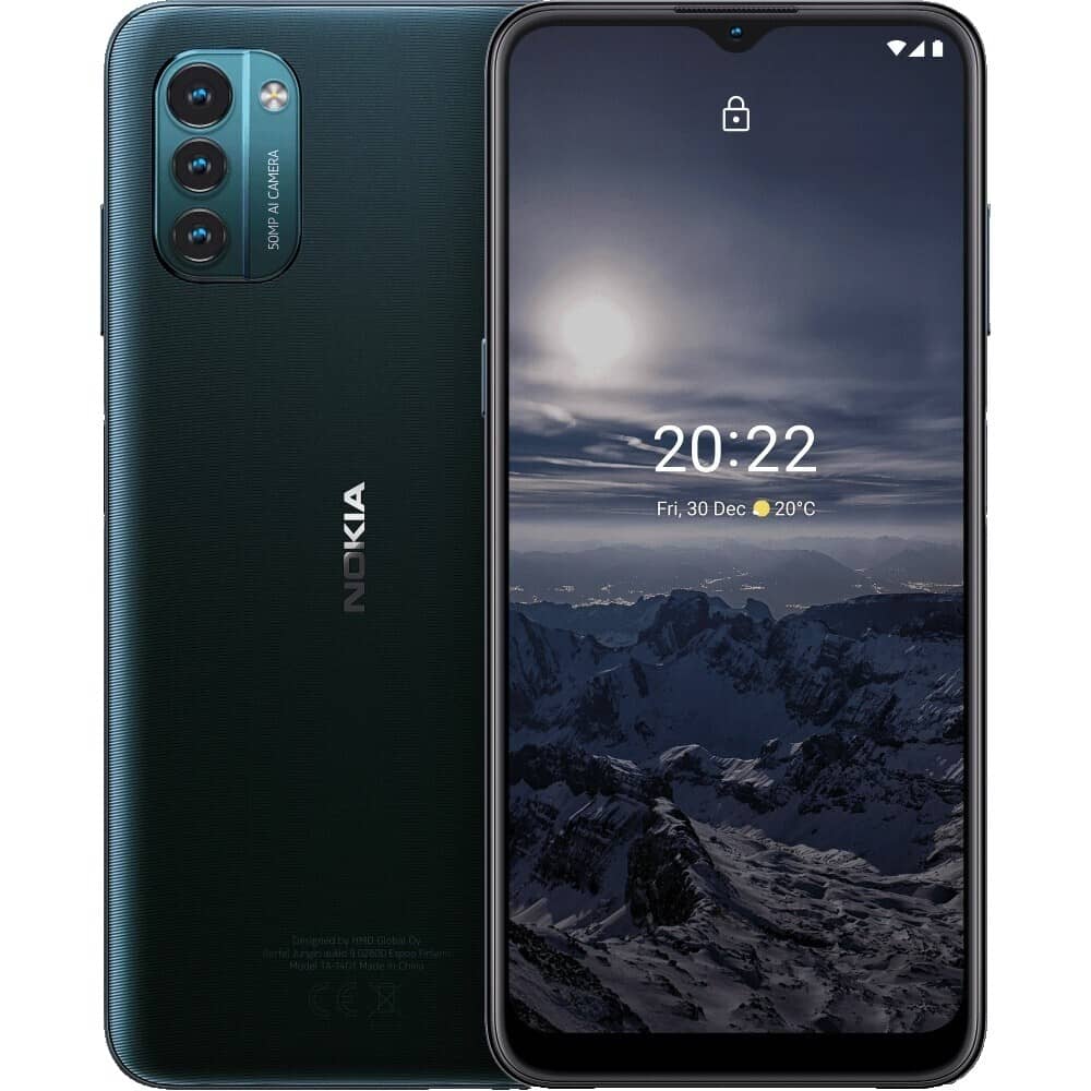 Nokia G20 Cell Phones Glacier 128GB Unlocked New