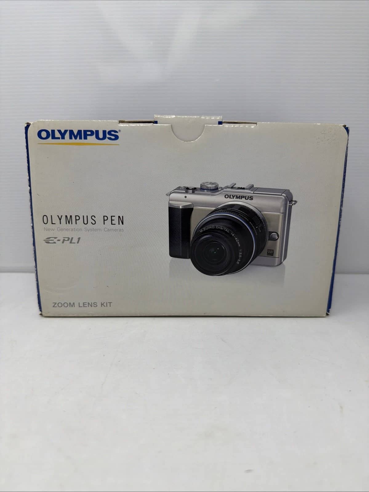 OM SYSTEM PEN E-PL1 Digital Cameras Silver New w/ 14-42mm Kit