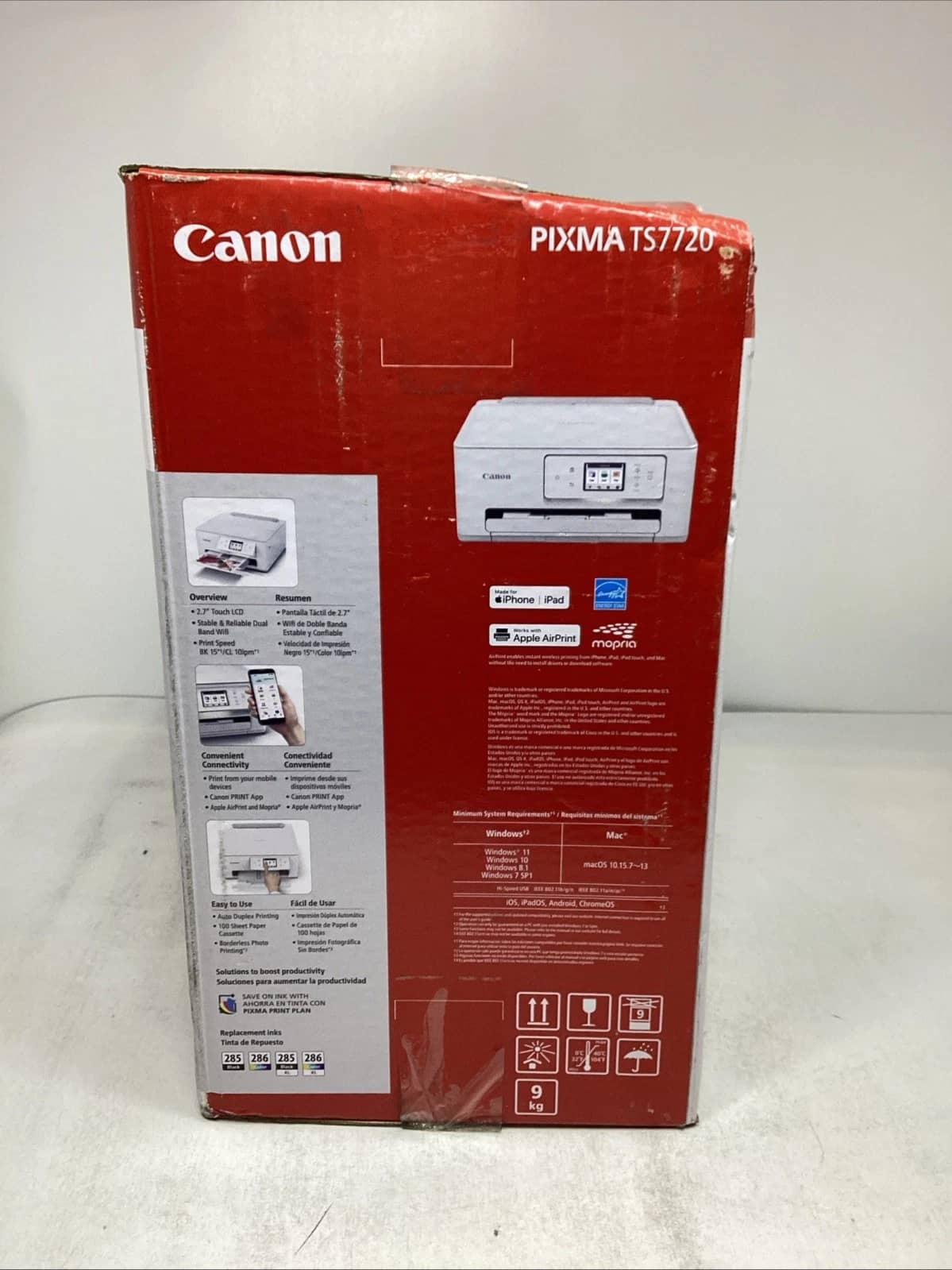 Canon Canon PIXMA TS7720 Printers White New