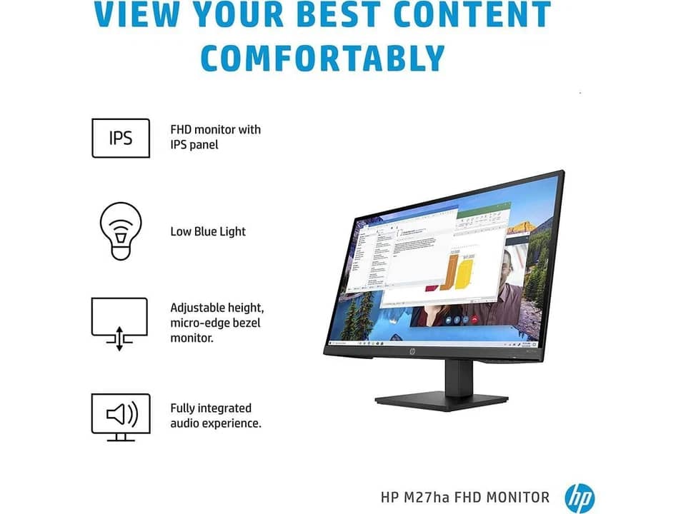 HP 27h Monitors