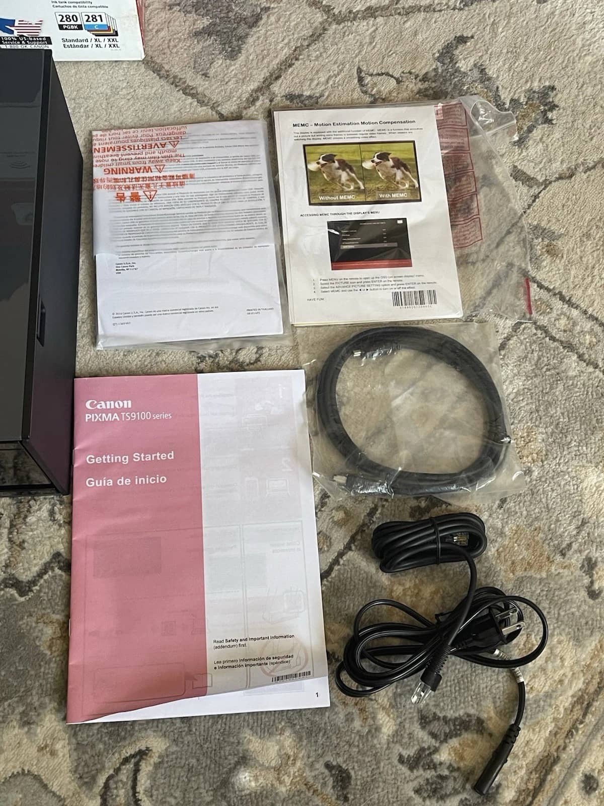 Canon Pixma TS9120 Printers New