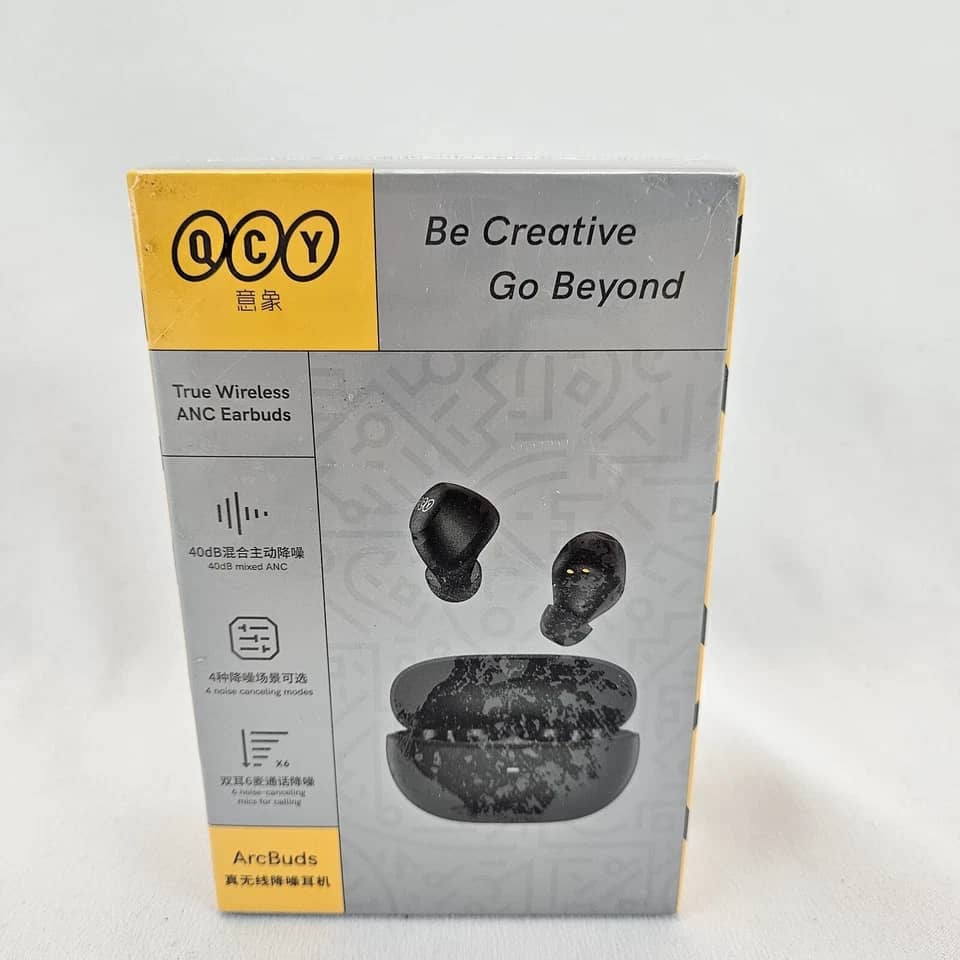 QCY ArcBuds Headphones & Earbuds Black New